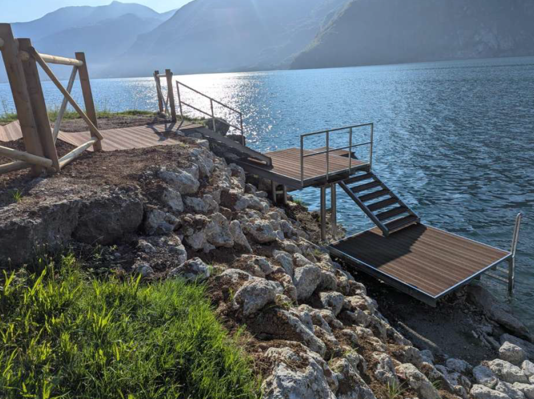 RIQUALIFICAZIONE DELL'AREA A LAGO DENOMINATA " GRE' " IN COMUNE DI SOLTO COLLINA