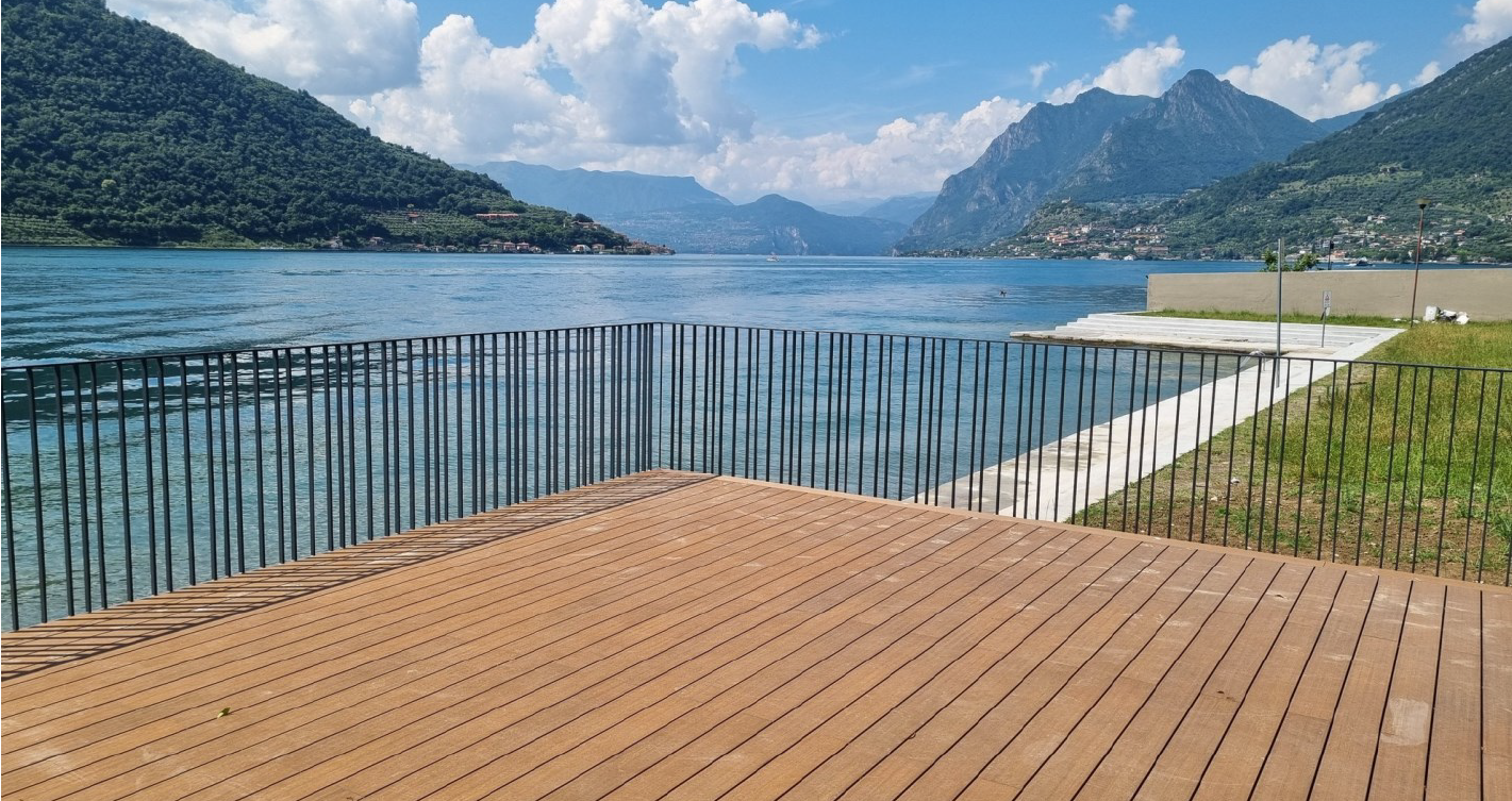 RIQUALIFICAZIONE SPIAGGIA PUBBLICA DEMANIALE PERLA SEBINA IN COMUNE DI SALE MARASINO