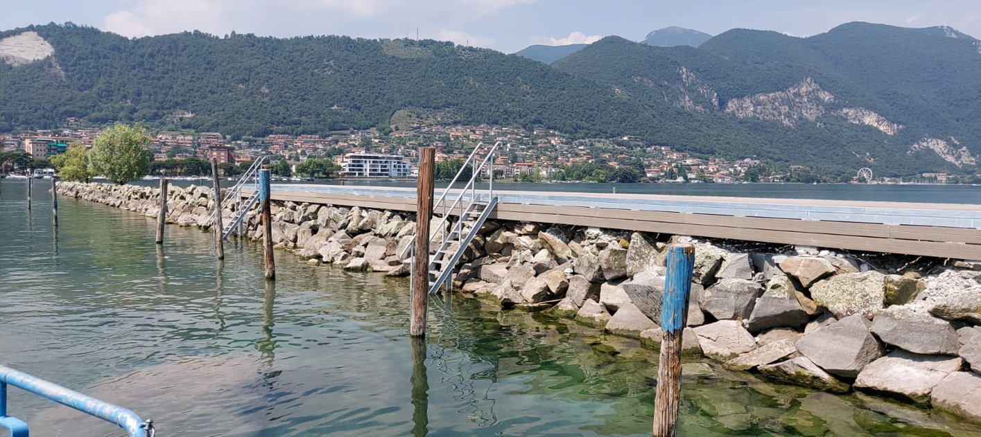 RIQUALIFICAZIONE SCOGLIERA A LAGO LOCALITA' CHIATTE IN COMUNE DI PARATICO