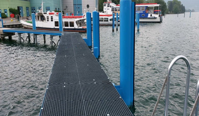 PONTILI DI ATTRACCO DEI BATTELLI DI LINEA NLI Srl IN ISEO E COSTA VOLPINO - SISTEMA RADIO TETRA