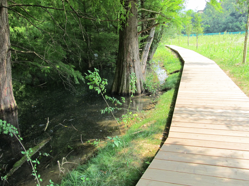 OPERE DI RIQUALIFICAZIONE AREA A LAGO LOCALITA' BOSCO TASSODI