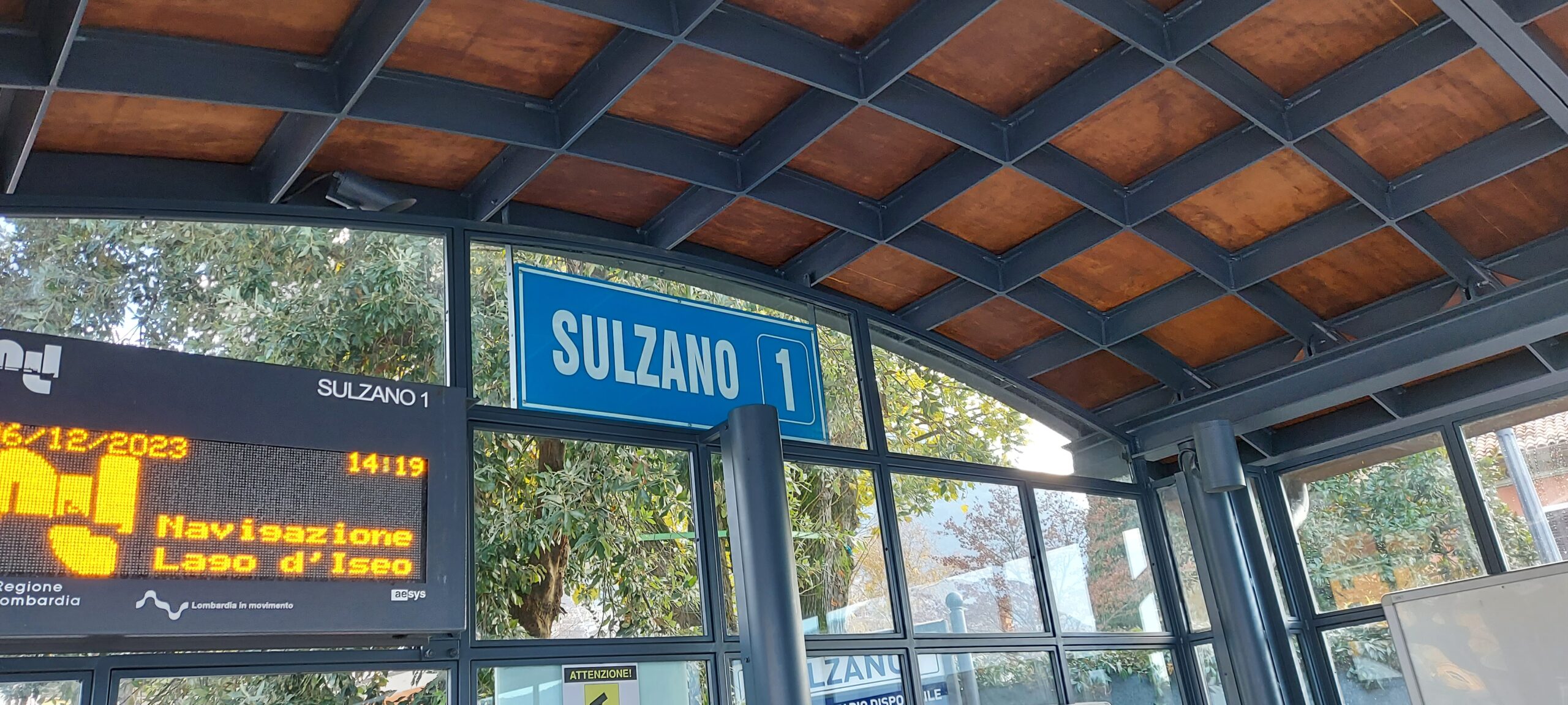 SULZANO 1 RIVERNICIATURA PENSILNA PONTILE E SPENSILINA SOSTA PASSEGGERI
